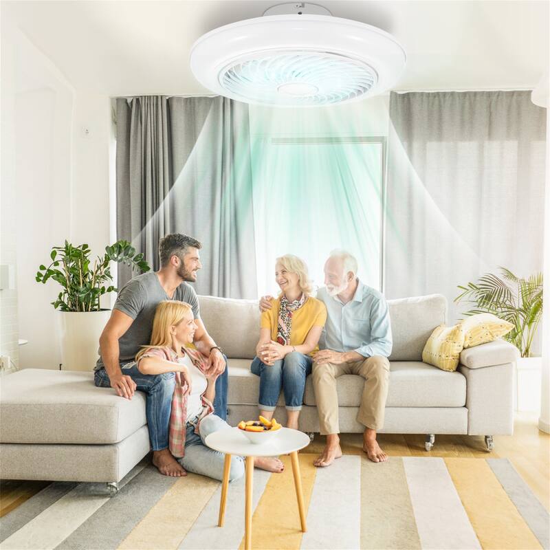 LED Ceiling Fan with Light