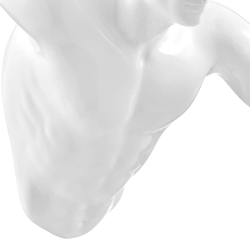 Wall Runner 20" Man Resin Sculpture