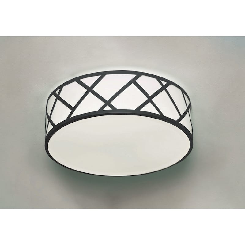 AFX Haven 17-inch LED Flushmount with White Acrylic