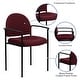 preview thumbnail 6 of 43, Comfort Stackable Steel Side Reception Chair with Arms
