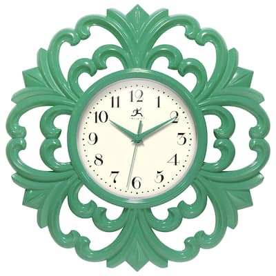 Wisteria 15.5" Wall Clock - 15.5 in.