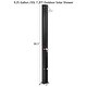 thumbnail image 2 of Costway 9.3 Gallon Outdoor Solar Shower – 7.2ft Adjustable Head – Portable Camping Shower With Fixed Base 2 of 4