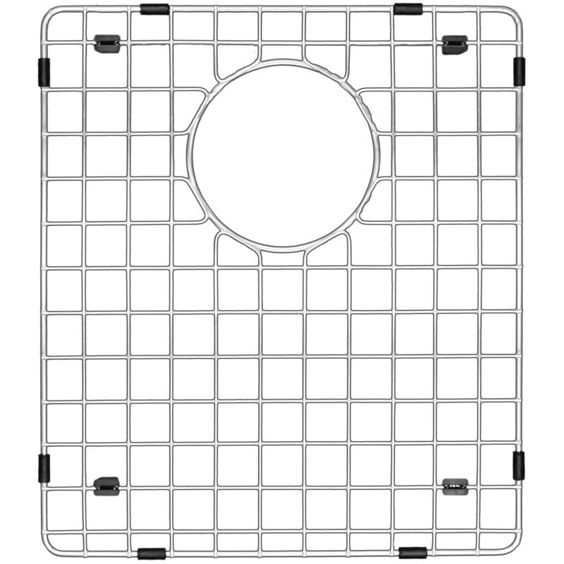 Karran USA GR-6014 12-1/2" L x 14-3/4" W Stainless Steel Basin Rack - Stainless Steel - Stainless Steel