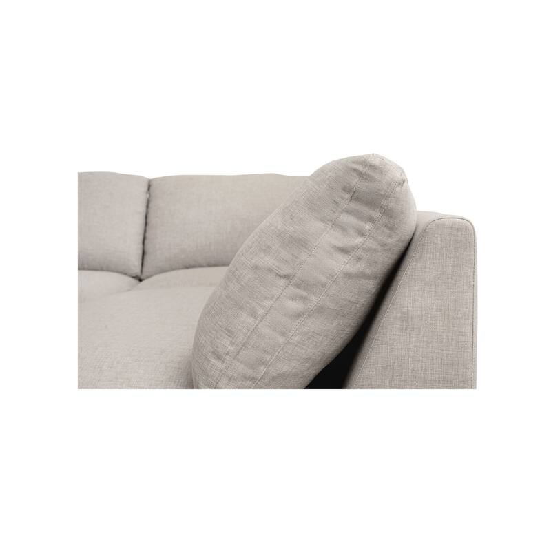 NADAAL STUDIOS Odessa, 3 - Piece Outdoor Modular Sectional Sofa - 114"W x114"D x35.8"H