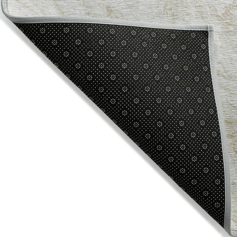 Machine Washable Indoor/ Outdoor Chantille Modern Abstract Rug