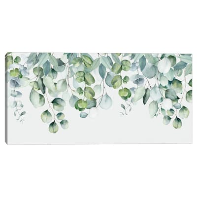 Eucalyptus Panel by Belle Maison Canvas Art Print
