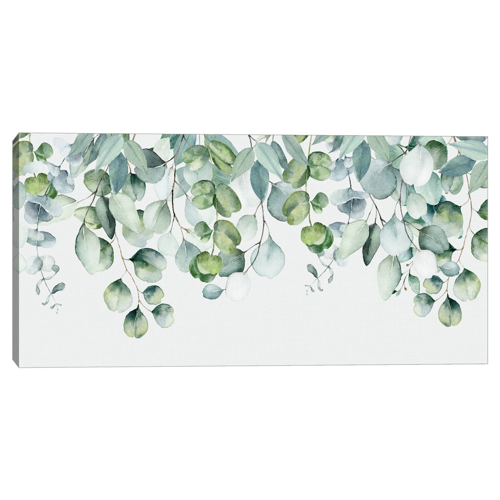 Eucalyptus Panel by Belle Maison Canvas Art Print