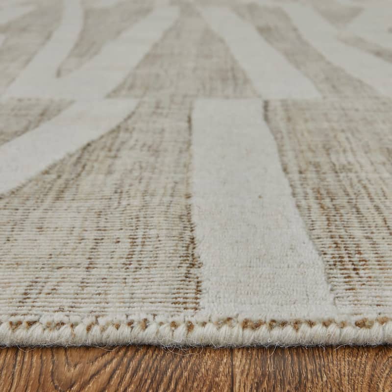 Grand Bazaar Callum Hand Woven Abstract Modern Area Rug