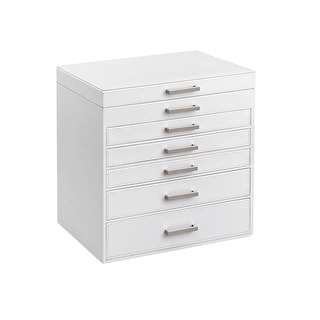 Fridge Stand Supreme 2 Drawer Storage Chest Byourbed Color: White/Light Gray