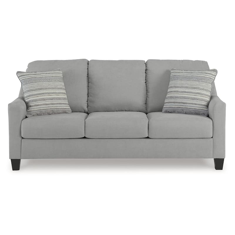 Signature Design by Ashley Adlai Light Gray Queen Sofa Sleeper - 80"W x 39"D x 40"H