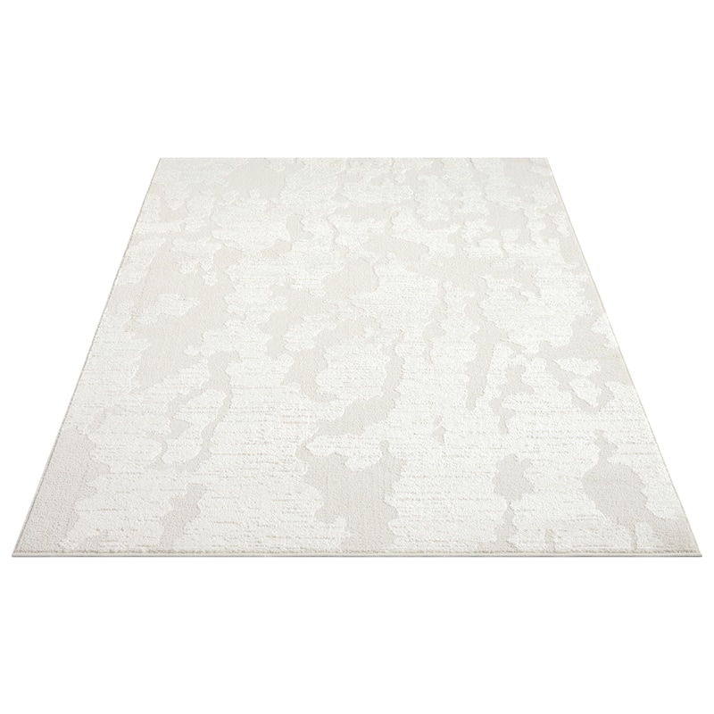 Abani Rugs Nomad Collection NOM100A Abstract Cream Area Rug