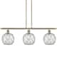 Option Antique Brass / Clear Glass with White Rope