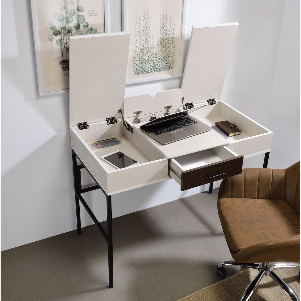 Versatile Writing Desk with USB and Multiple Storage Options for Efficient Work