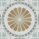 preview thumbnail 2 of 8, Merola Tile Revival Ring 7-3/4" x 7-3/4" Ceramic Floor and Wall Tile