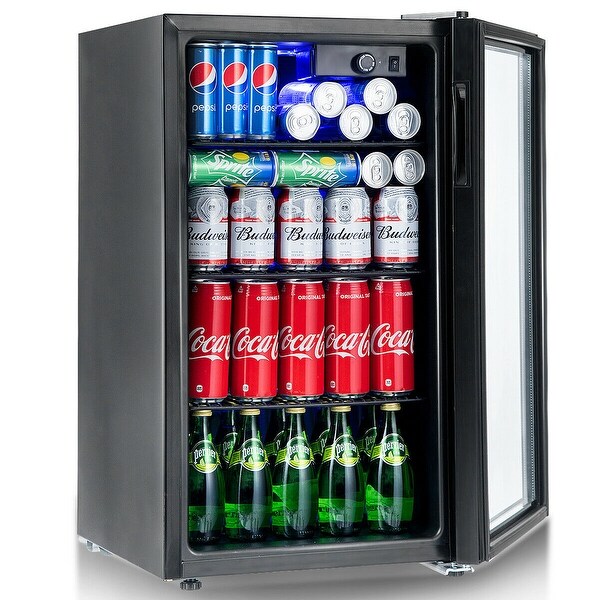 glass front drink cooler