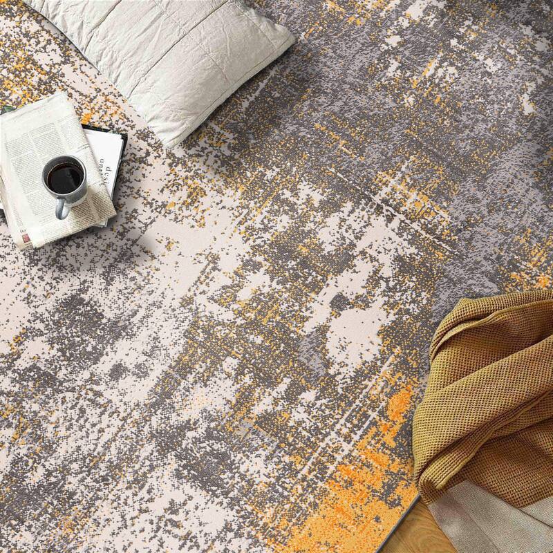 World Rug Gallery Perugia Modern Abstract Area Rug