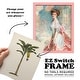 preview thumbnail 100 of 137, UA CH British Palms III -Framed Print w/glass-Cherry Red
