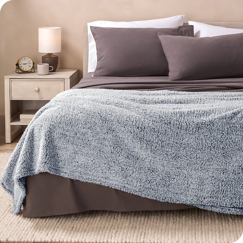 Faux Shearling Blanket