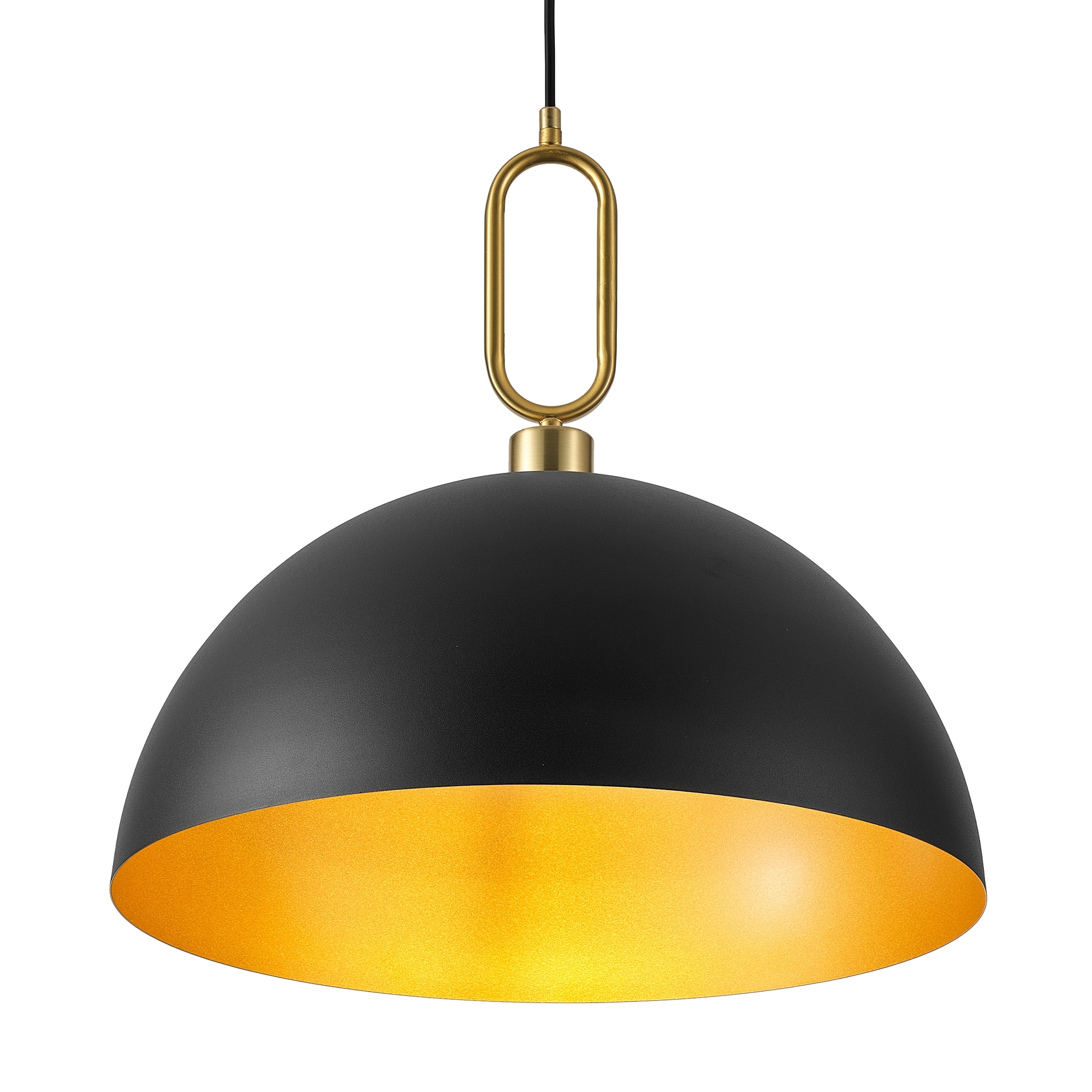 1-Light Industrial Pendant Light with Metal Shade for Study Dining Room Kitchen Island