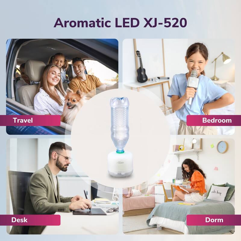Hunter Aromatic LED Ultrasonic Humidifier