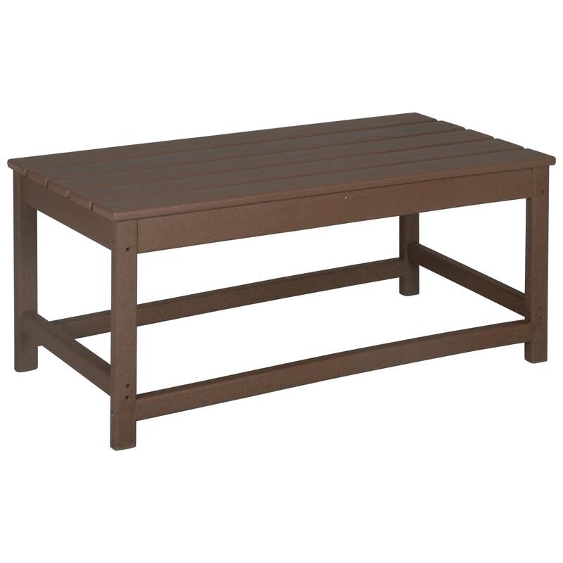 Laguna Hdpe All Weather Outdoor Patio Coffee And Side Tables (3-Piece Set)