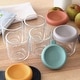 preview thumbnail 3 of 3, BEABA 6 Pack Glass Baby Food Jars - Sunrise - 8 Oz.