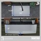 preview thumbnail 28 of 49, Karran Undermount 32.5 in. Large Single Bowl Quartz Kitchen Sink