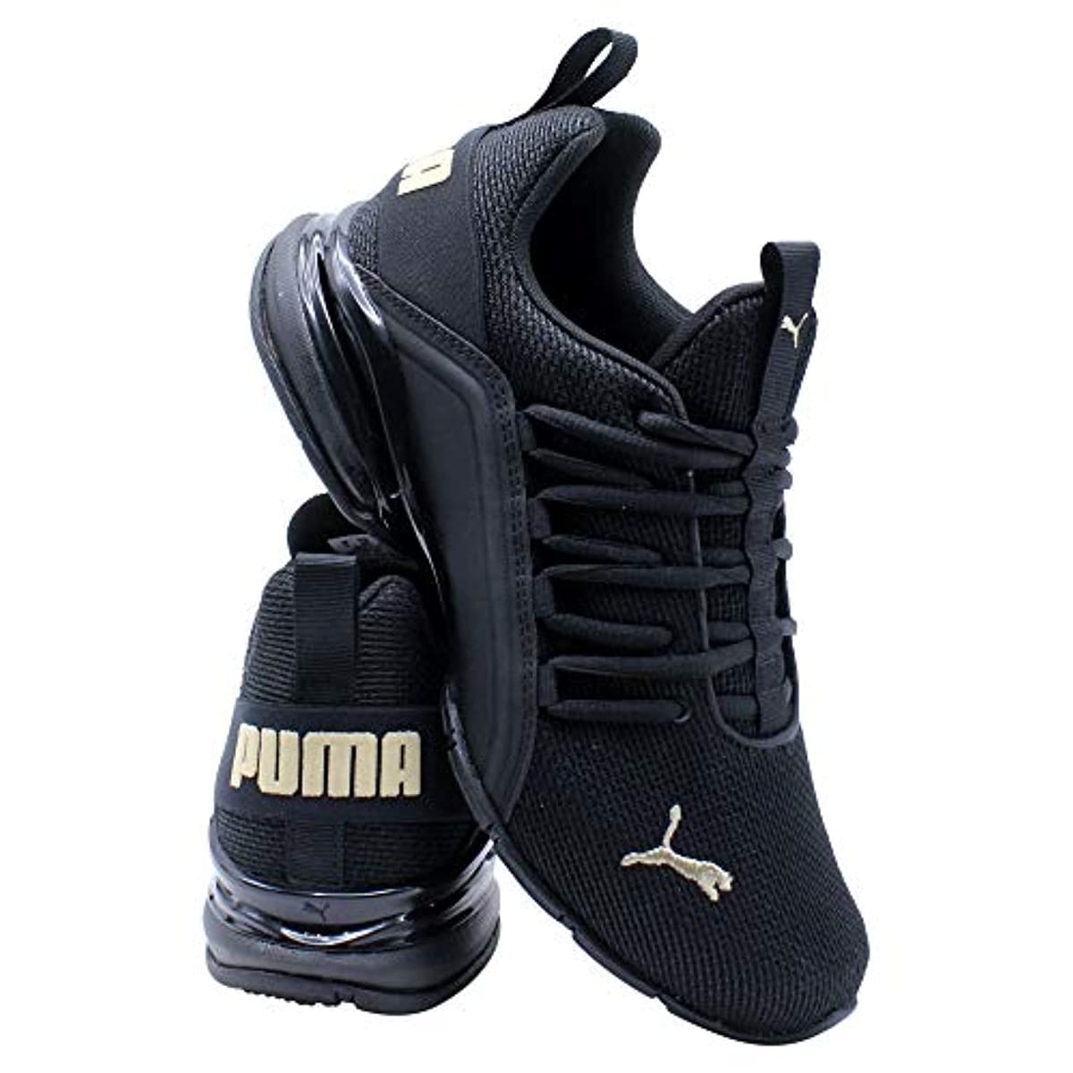puma axelion black gold