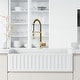preview thumbnail 77 of 122, VIGO Edison 19" H Single Handle Pull-Down Sprayer Kitchen Faucet Set with Touchless Sensor