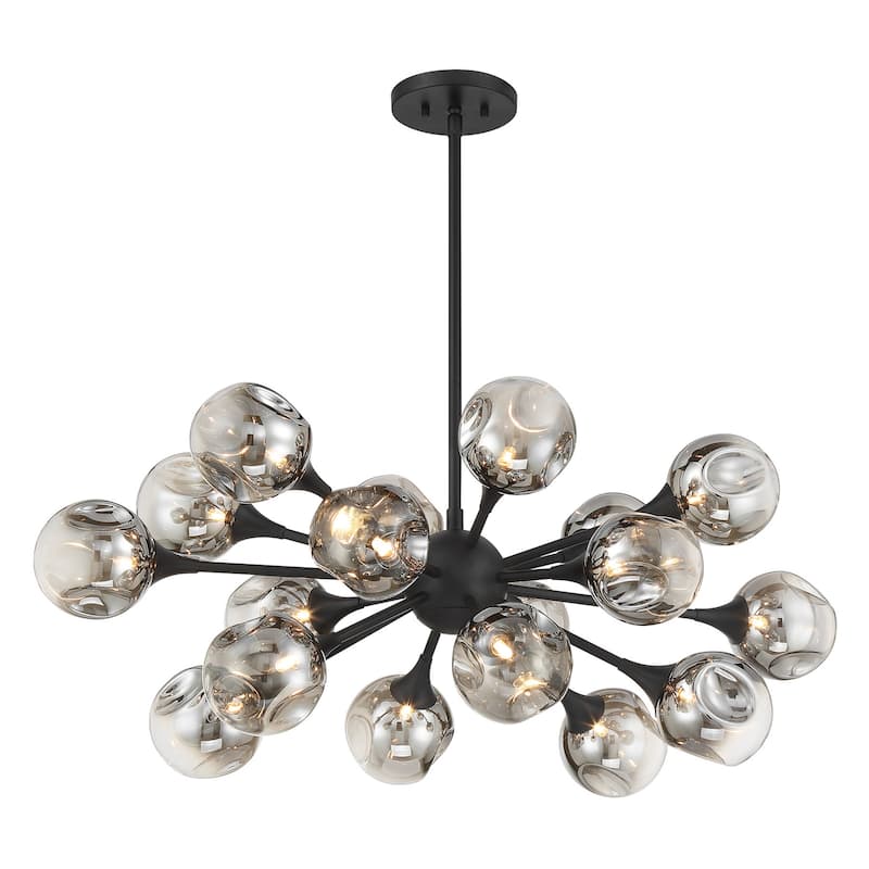 Savoy House 1-7935-18 Matisse 18 Light 21" Wide Sputnik Chandelier