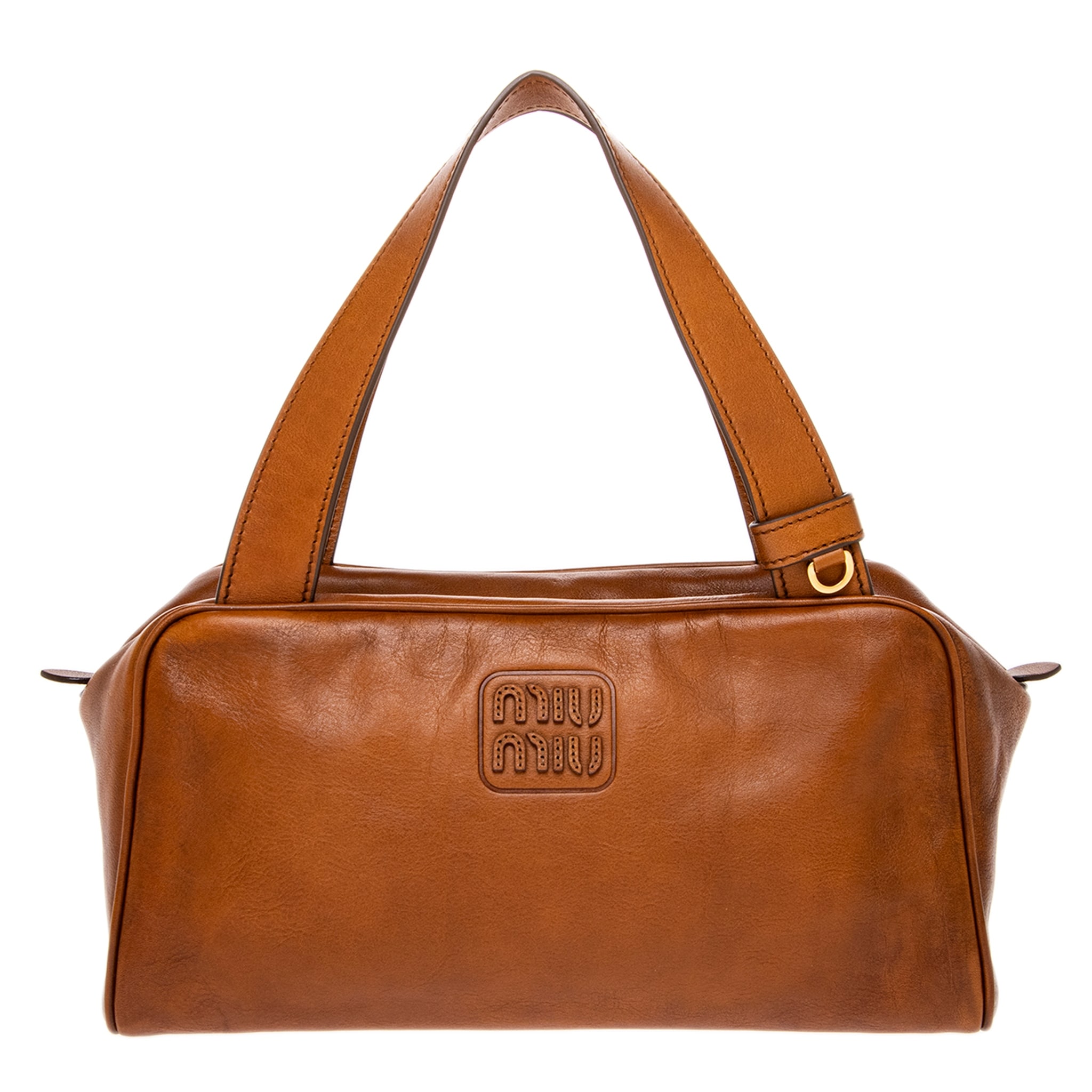 Miu Miu Leather Top Handle Bag