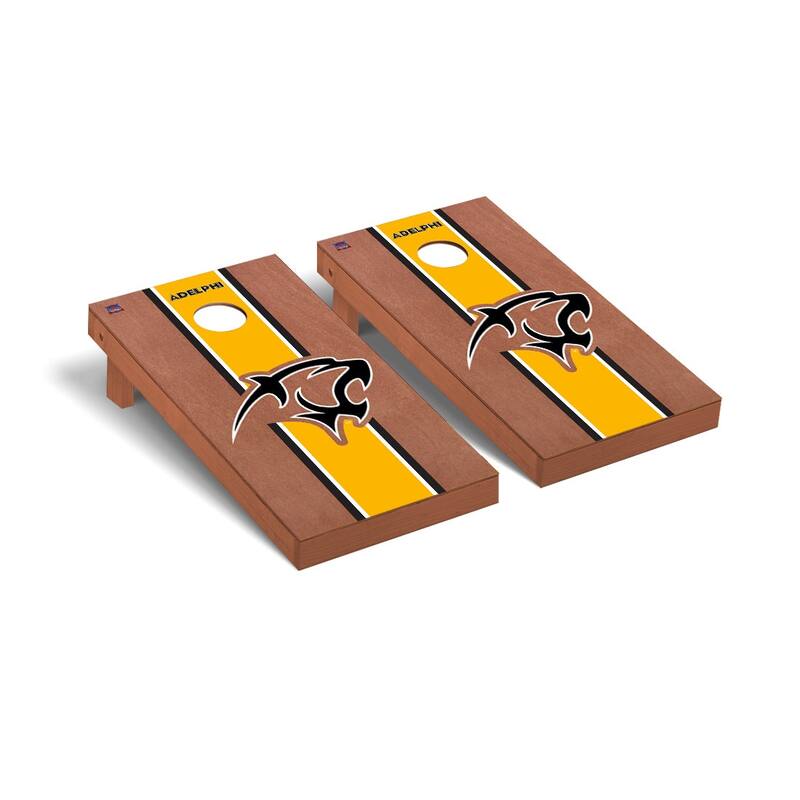 Adelphi Panthers Rosewood Cornhole Board Set