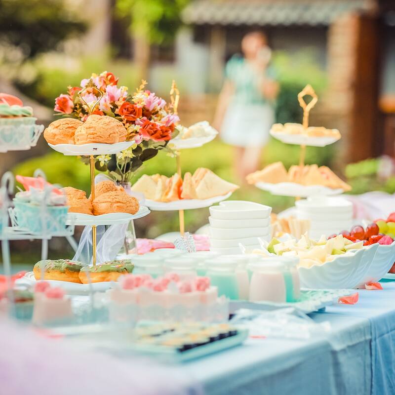 Cake Tray Stand Handle Cupcake Dessert Plate Hardware Fitting Holder Rod Stand Handle, 3-Tiers Bow-Knot Gold
