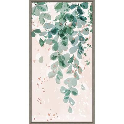 Hanging greenery by Isabelle Z Framed Canvas Art