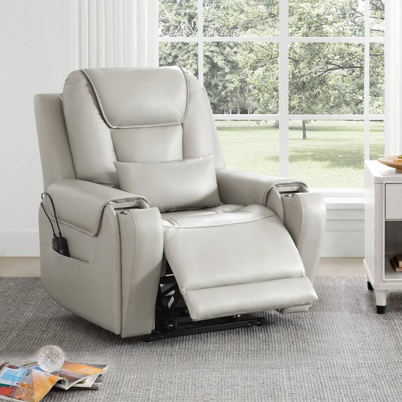 Andy Electric Power Lift Recliner with Heat and Massage for Elderly