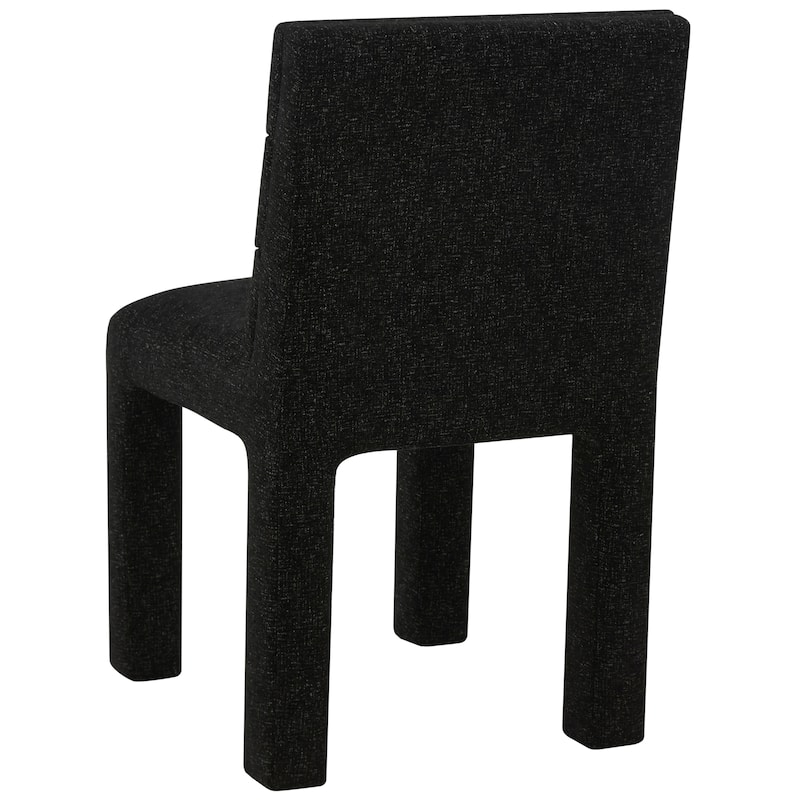 SAFAVIEH Couture Coby Channel Tufted Dining Chair - 19 In. W x 24 In. D x 34 In. H - 19"Wx24"Dx34"H