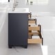 preview thumbnail 20 of 42, Eviva Acclaim 28 in. Bath Vanity with White Carrara Quartz Top