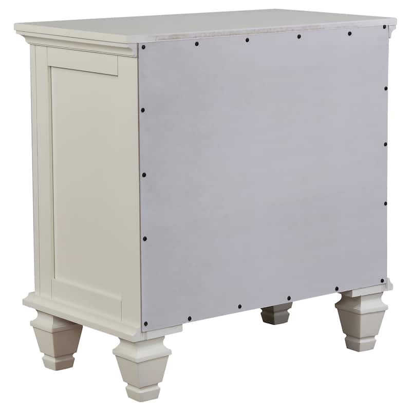 Sandy Beach Storage Bed 4-Piece Bedroom Set with Sleigh Headboard
