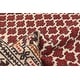 preview thumbnail 3 of 7, ECARPETGALLERY Flat-Weave Shiravan SMK Red Wool Tapestry Kilim - 4'0 x 5'7