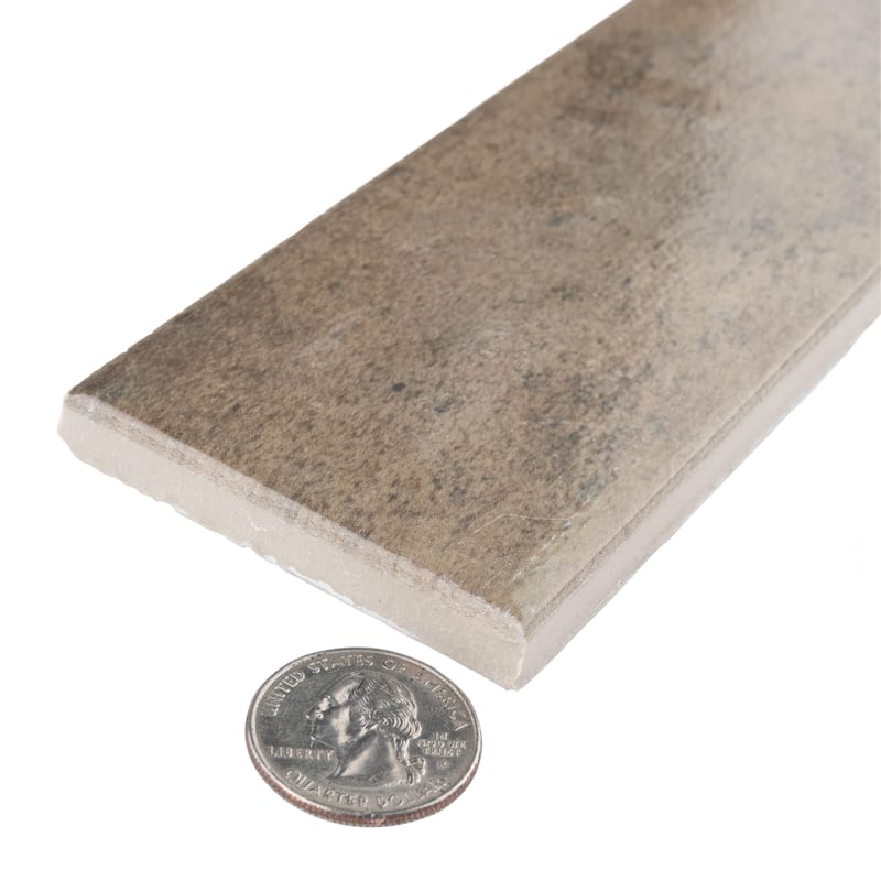 Merola Tile Capri Brick Terra 2-1/2" x 10" Porcelain Floor and Wall Tile