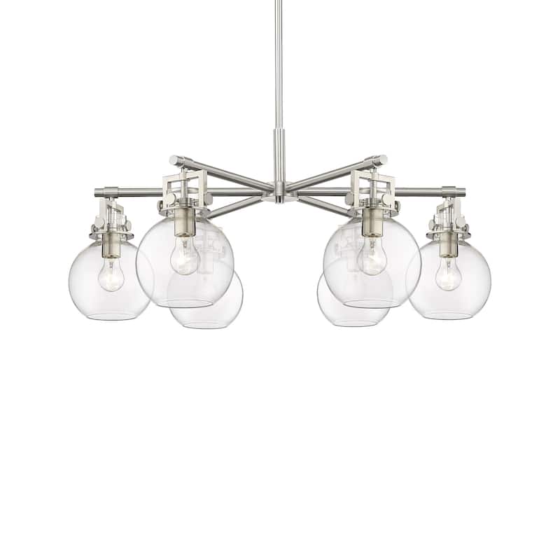 Innovations Lighting 411-6CR-16-26 Newton Sphere Chandelier Newton