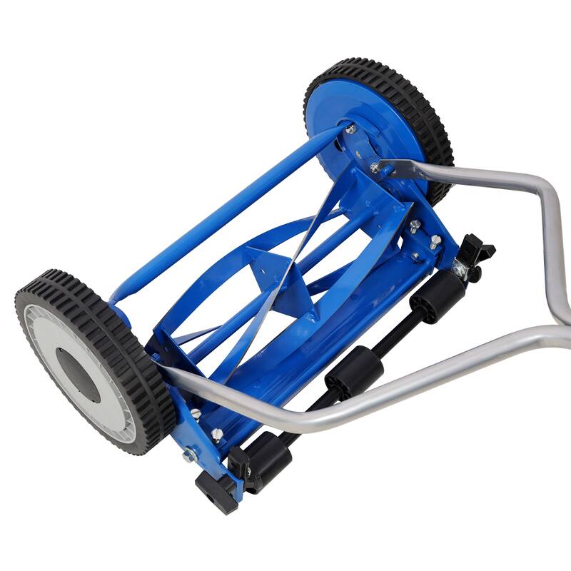 14" Push Reel Lawn Mower with 5-Blade Reel