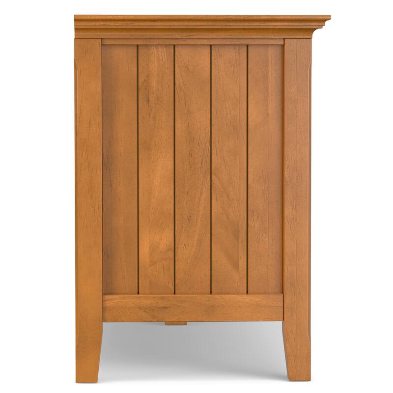 WYNDENHALL Normandy SOLID WOOD 60 inch Wide Transitional TV Media Stand For TVs up to 65 inches - 60'' x 16.5'' x 24