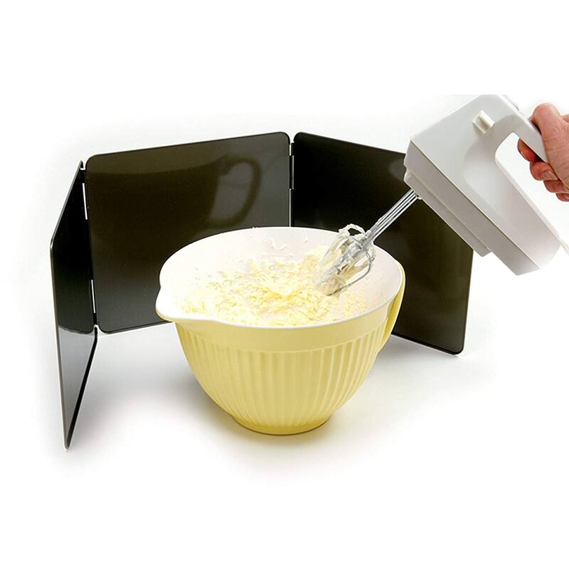 Norpro 3-Sided Nonstick Bacon Grease Cooking Splatter Screen Guard Shield