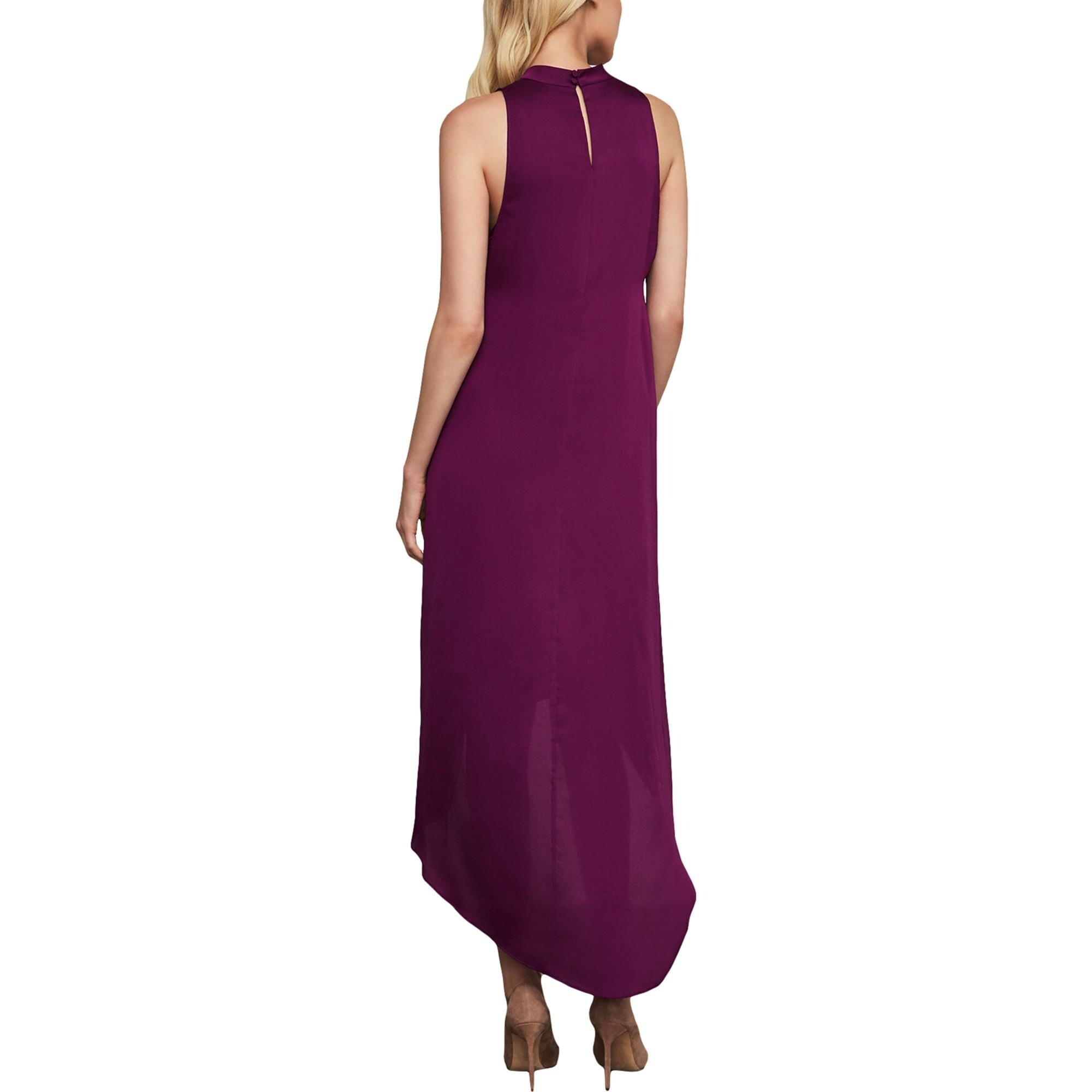 bcbg purple cocktail dress