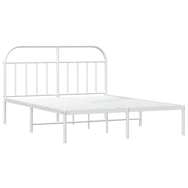 vidaXL 12 Inches Metal Bed Frame No Mattress