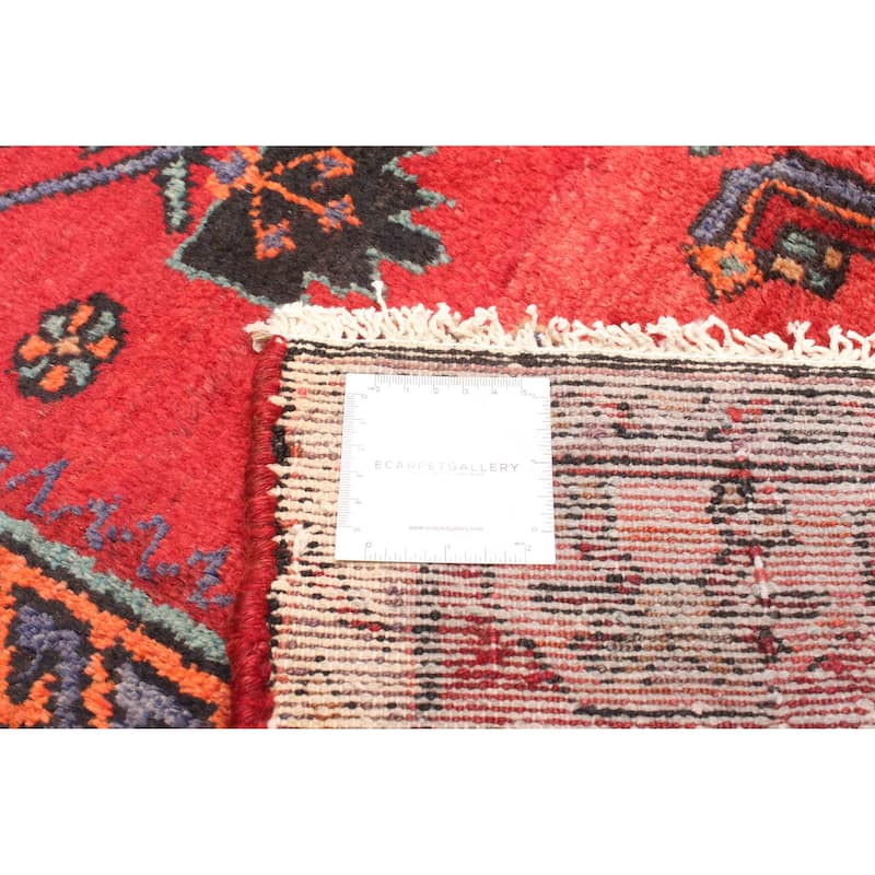 ECARPETGALLERY Hand-knotted Andelz Red Wool Rug - 4'6 x 8'1