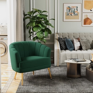 Velvet Accent Chairs for Living Room Bedroom Office Leisure