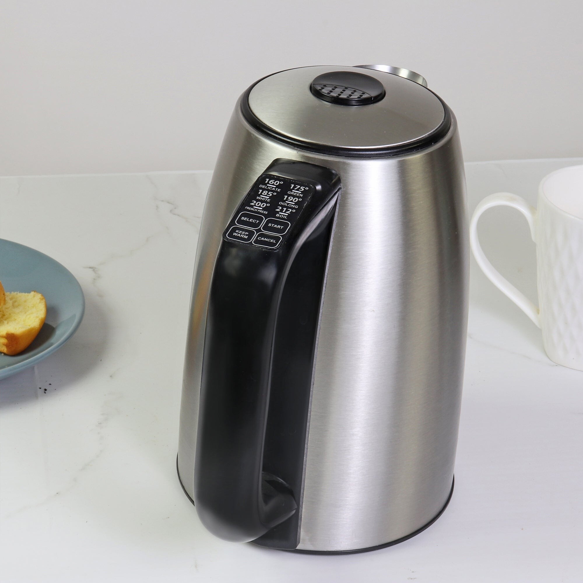 Kenmore 1.7L Cordless Electric Kettle w 6 Temperature Pre Sets