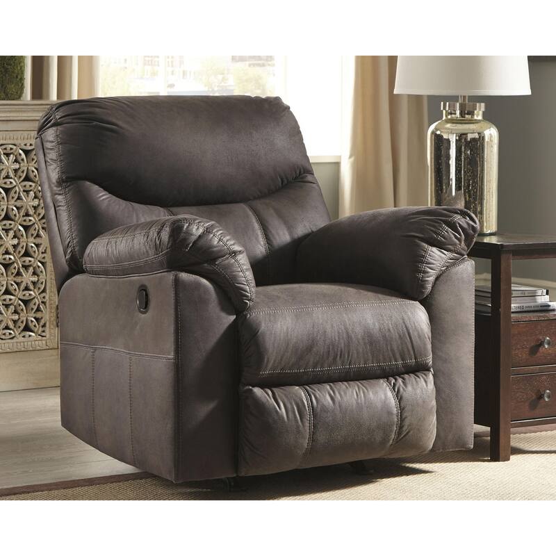 Signature Design by Ashley Boxberg Brown Recliner - Teak